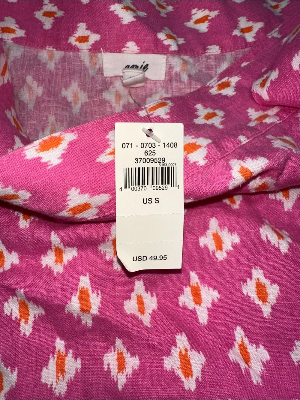 Aerie Pink Pattern Wrap Skirt Women’s Size Small